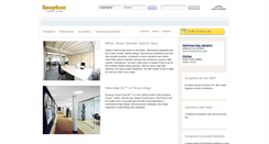 Desktop Screenshot of ecophon-corporate.com